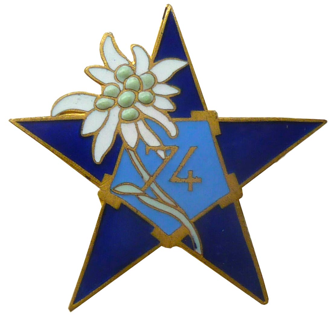 Ligne Maginot - Insigne de la SES du 74° BAF - 