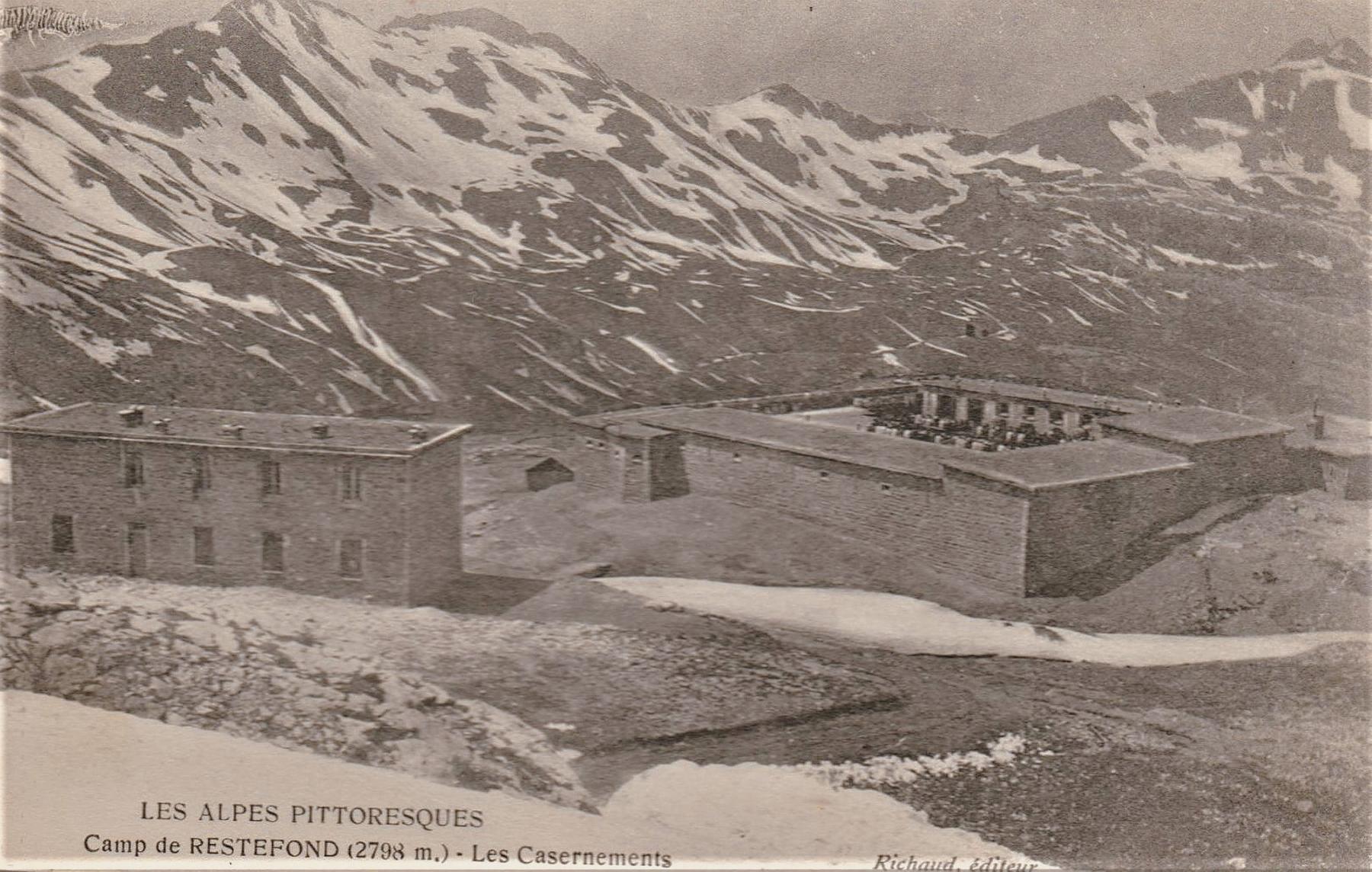 Ligne Maginot - CAMP DE RESTEFOND - (Casernement) - Les casernements - Inconnu