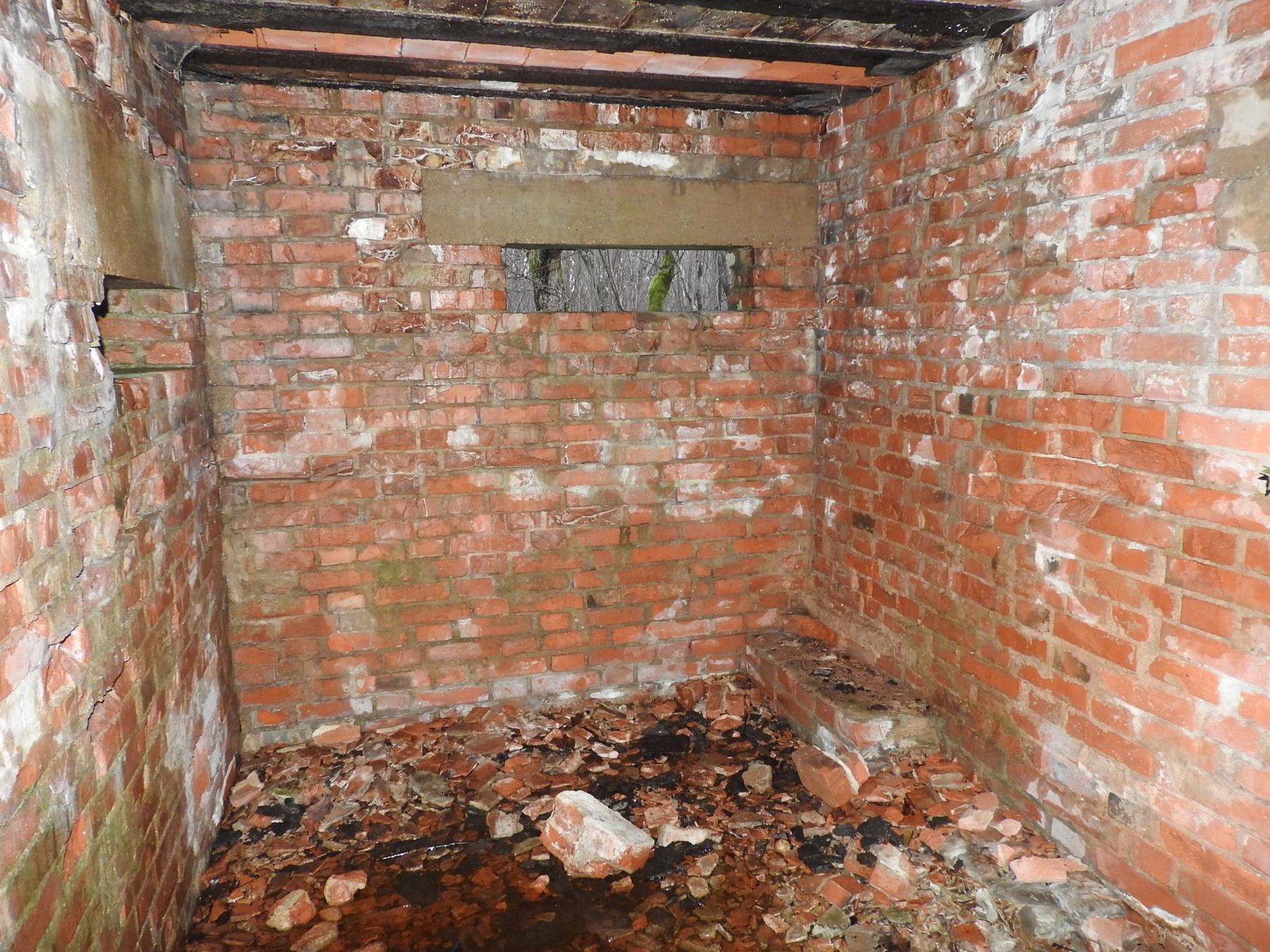 Ligne Maginot - FORLENWALD 2 - (Blockhaus pour arme infanterie) - La chambre de tir - STENGER Mathieu