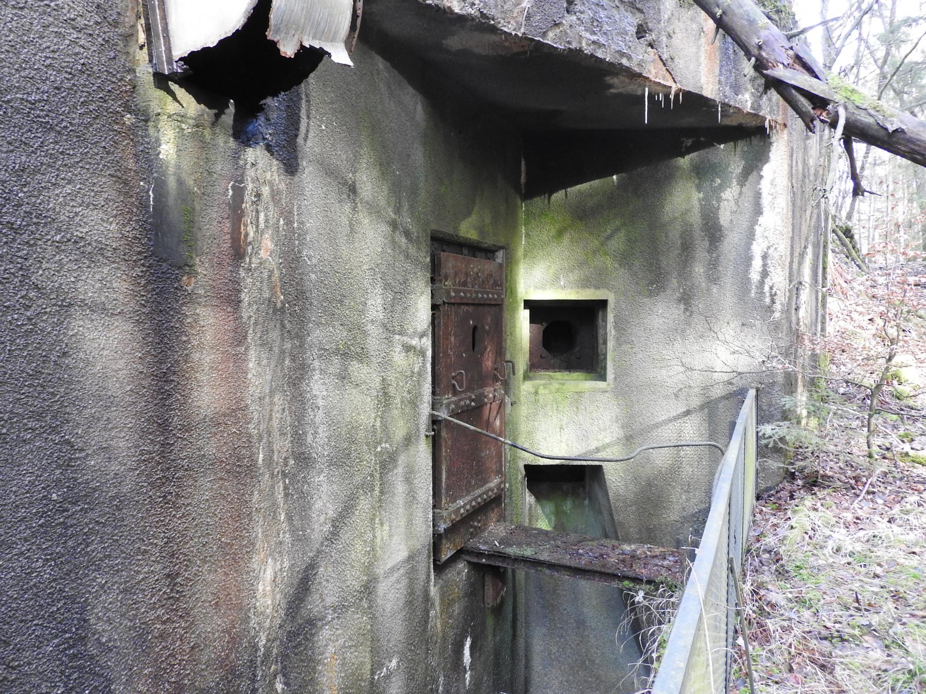 Ligne Maginot - CAMP DE BITCHE - (Abri) - L'entrée de droite - STENGER Mathieu