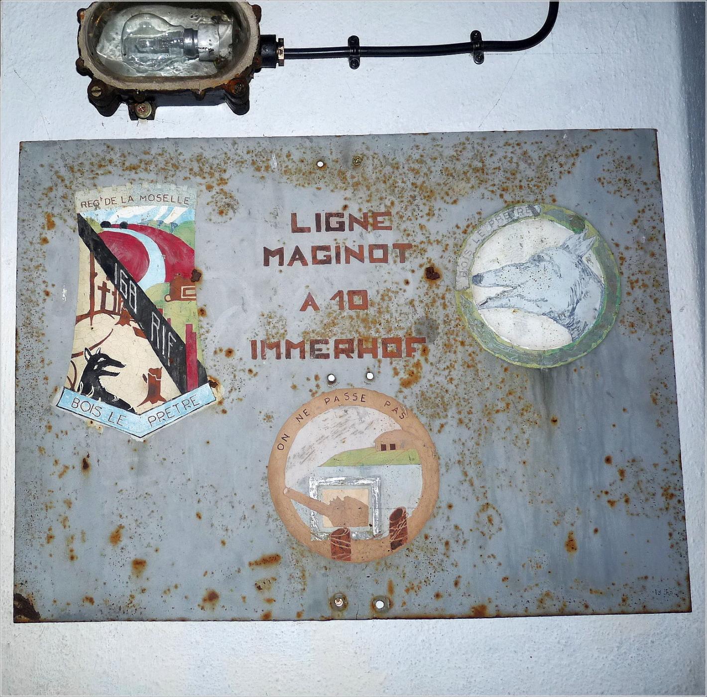 Ligne Maginot - IMMERHOF - A10 - (Ouvrage d'infanterie) - Bloc d'entrée - Sylvie Laure LAMBERT