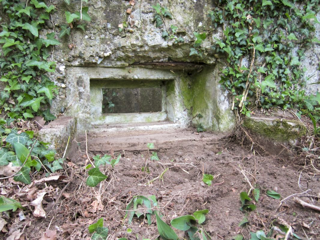 Ligne Maginot - MITTELWEG 1 - (Blockhaus pour arme infanterie) - Détail du créneau - gregfuchs
