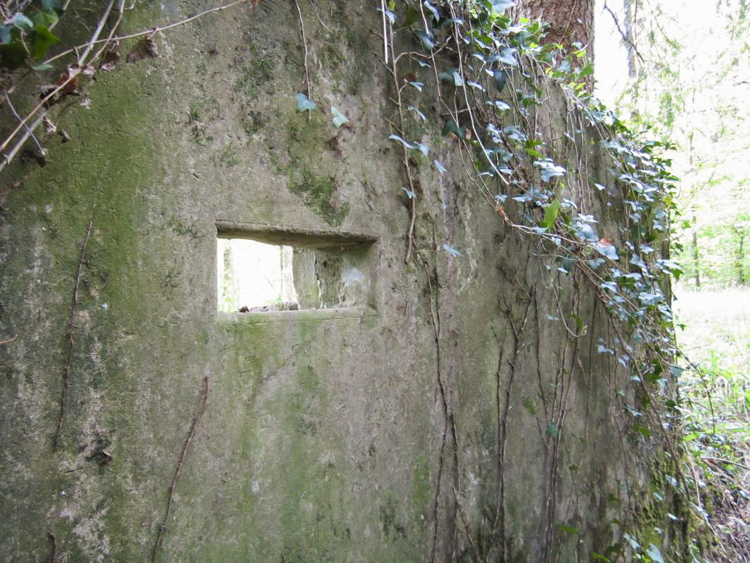 Ligne Maginot - MITTELWEG 1 - (Blockhaus pour arme infanterie) - Détail du créneau - gregfuchs