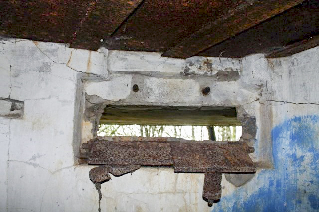 Ligne Maginot - GUCKENBERG 9 - (Observatoire d'artillerie) - Créneau Ouest - Christian LENHARD