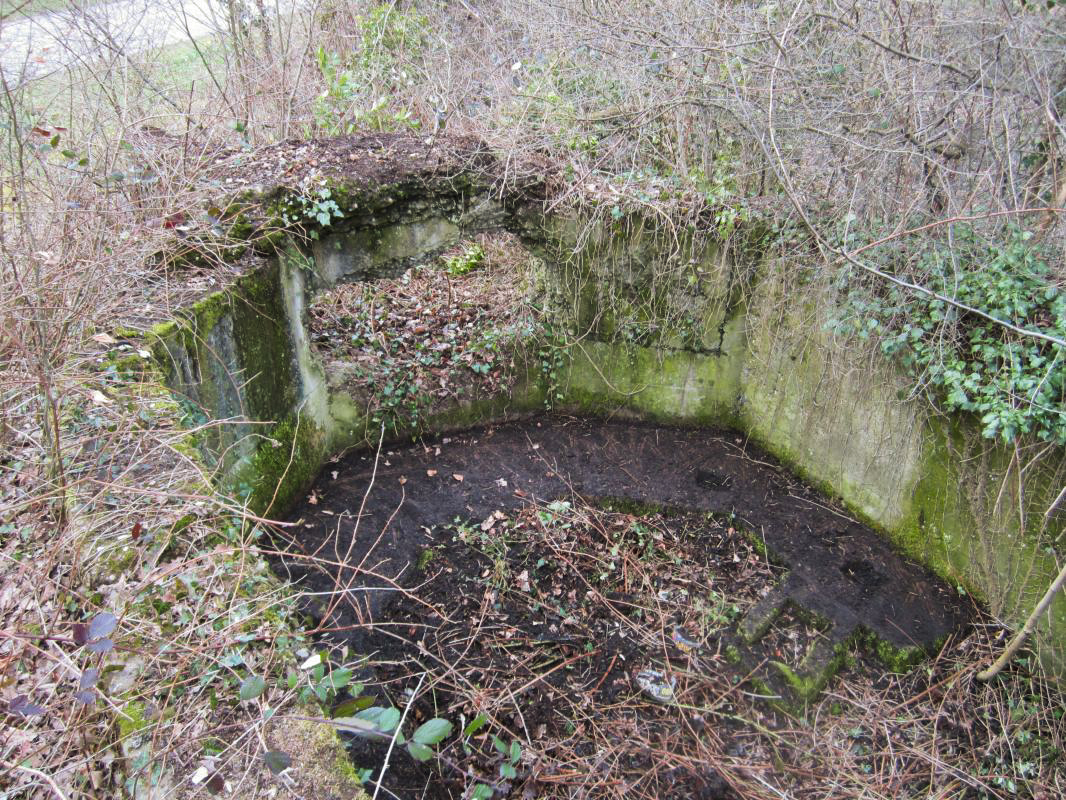 Ligne Maginot - NIEDERBETSCHDORF 2 - (Cuve pour canon) -  - gregfuchs