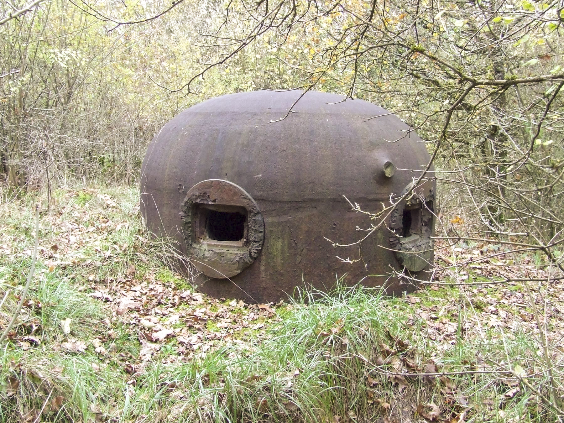 Ligne Maginot - GRAND BOIS - (Casemate d'infanterie) - La deuxième cloche GFM - STENGER Mathieu