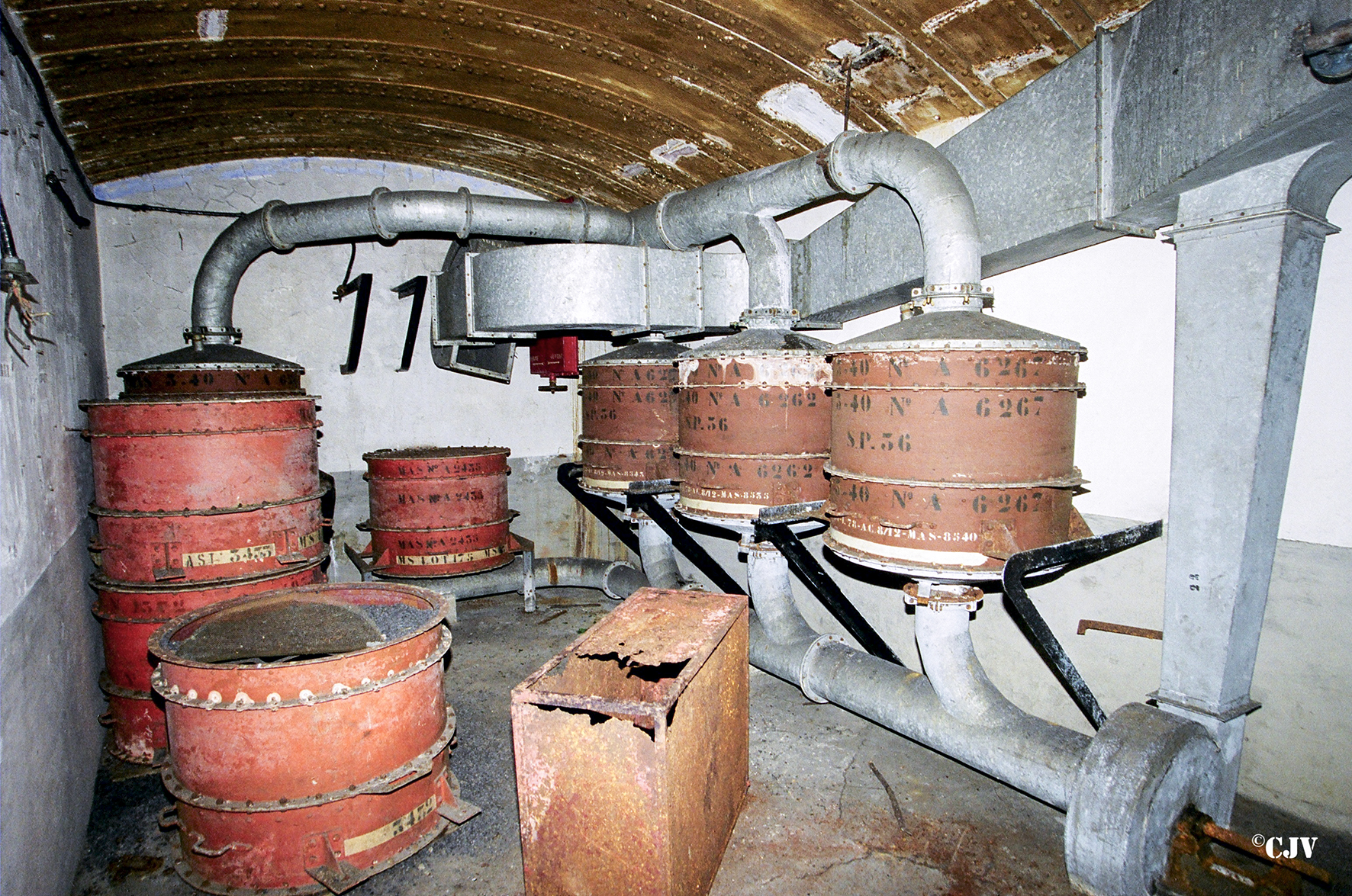 Ligne Maginot - SAUER (Abri) - Local filtres et ventilateurs - Caspar Vermeulen