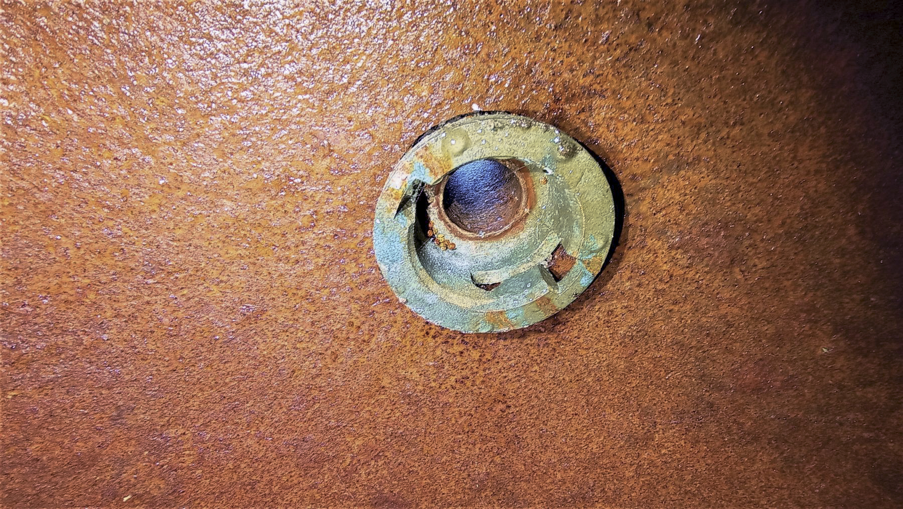 Ligne Maginot - PETIT REDERCHING - (Abri) - Bague de fixation pour périscope de la cloche GFM - Baptiste Gaudin