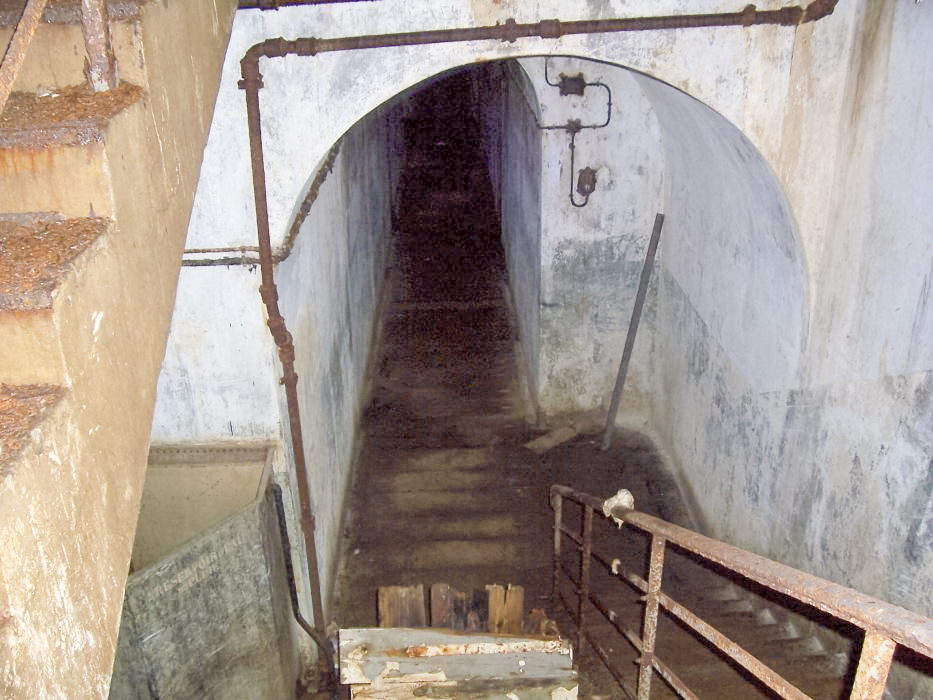 Ligne Maginot - PETIT REDERCHING - (Abri) - Pied de la cage d'escalier du coffre est - JM57