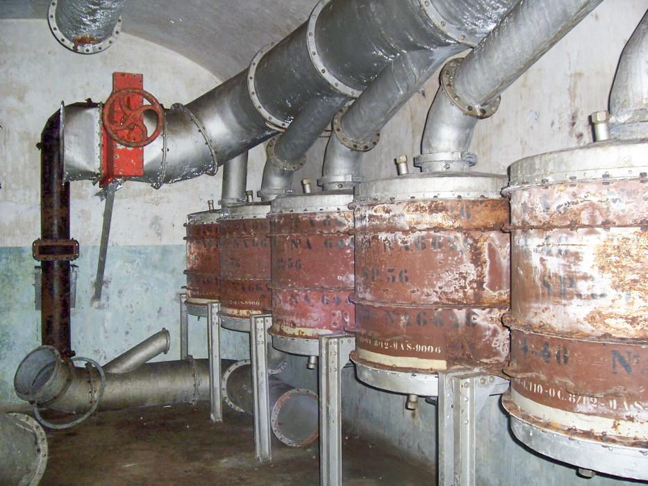 Ligne Maginot - PETIT REDERCHING - (Abri) - Salle des filtres - JM57