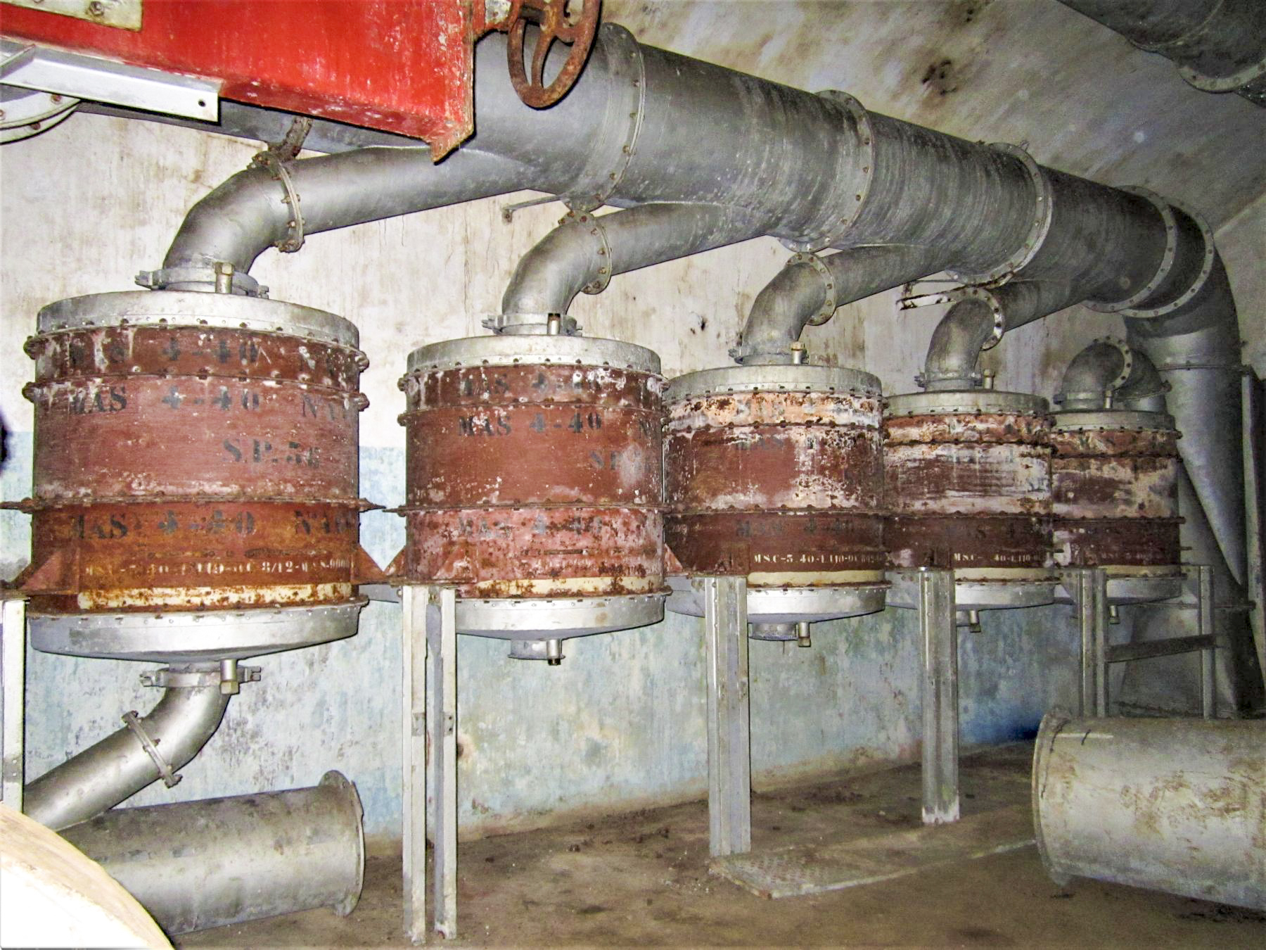 Ligne Maginot - PETIT REDERCHING - (Abri) - Salle des filtres - Gregory Fuchs