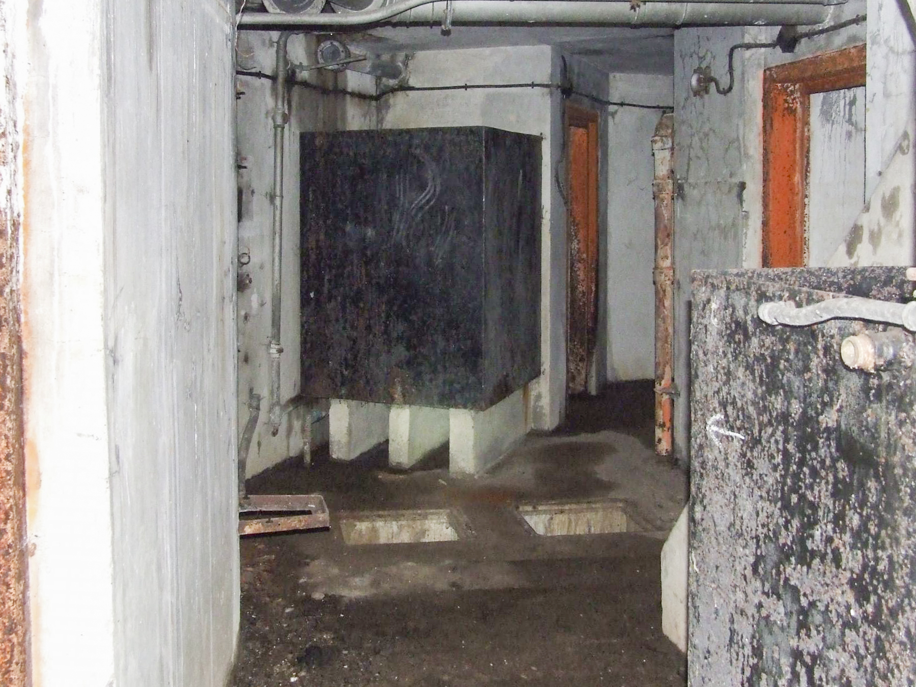 Ligne Maginot - ACHEN NORD EST - (Casemate d'infanterie - double) - L'étage inférieur de la casemate - STENGER Mathieu