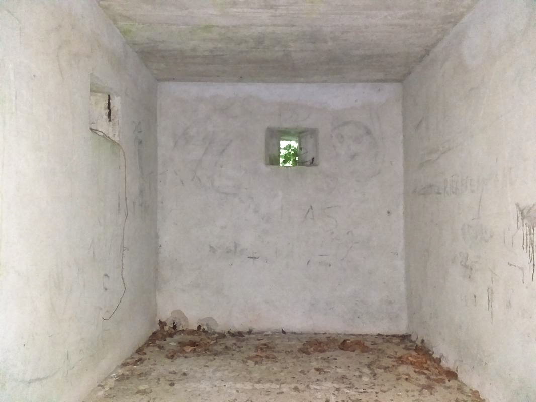 Ligne Maginot - SELTZBACH 6 - (Blockhaus pour arme infanterie) - Chambre de tir tour FM
Créneaux gauche et frontale - gregfuchs