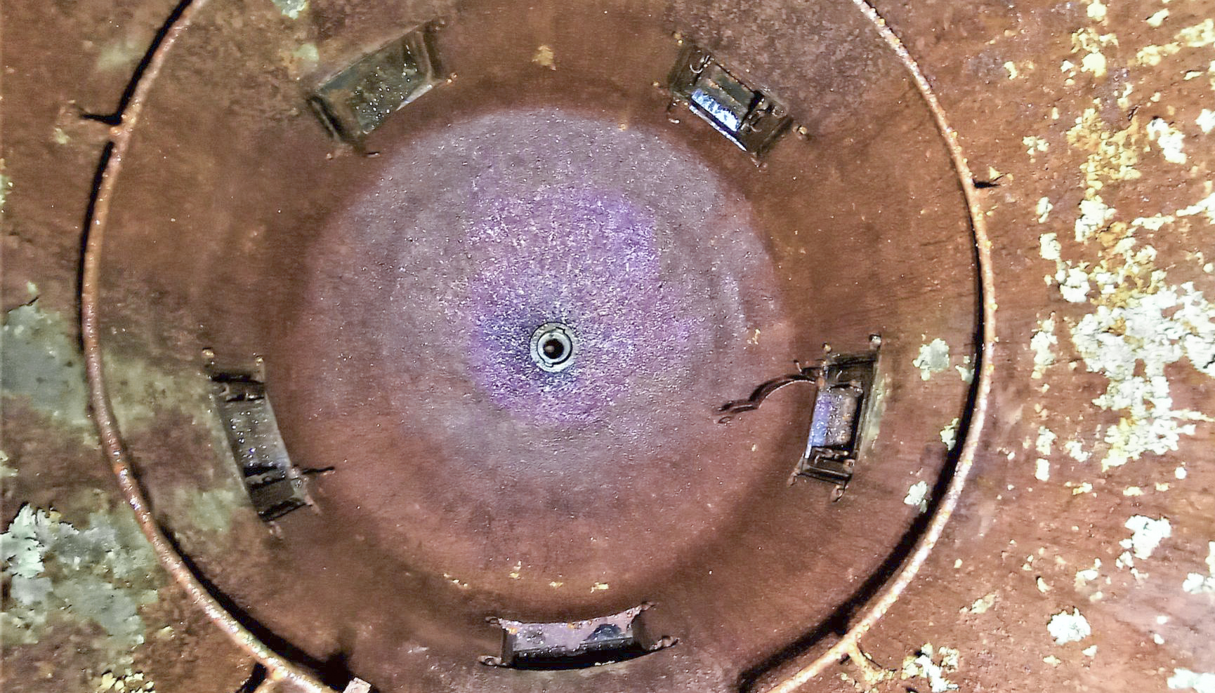 Ligne Maginot - PETIT REDERCHING - (Abri) - Vue de dessous de la cloche GFM - Baptiste GAUDIN