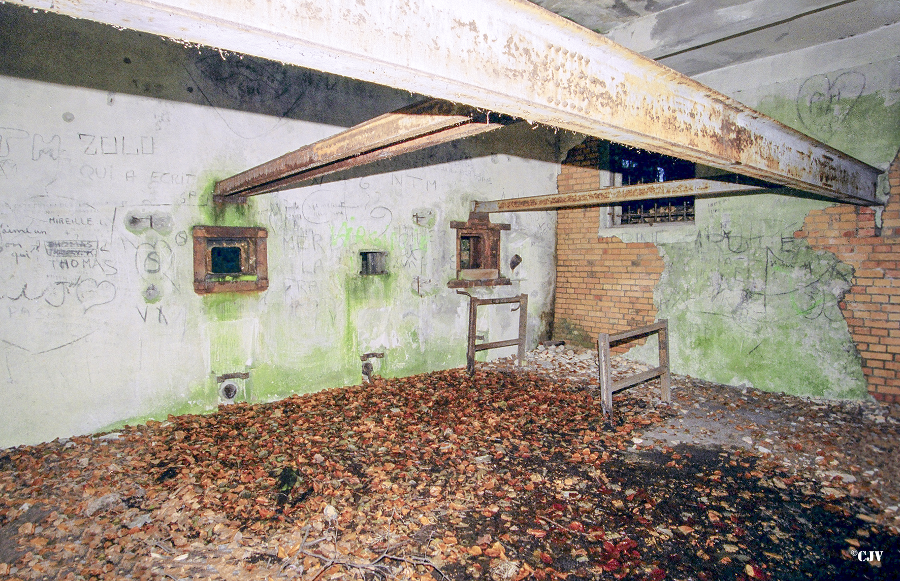 Ligne Maginot - SOUFFLENHEIM (Stand de tir) - Chambre de tir de la casemate d'exercice - Caspar Vermeulen
