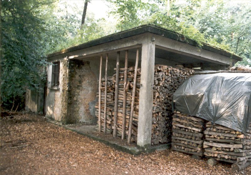 Ligne Maginot - SOUFFLENHEIM (Stand de tir) - Le pas de tir... servant de stockage pour le bois - Antoine SCHOEN