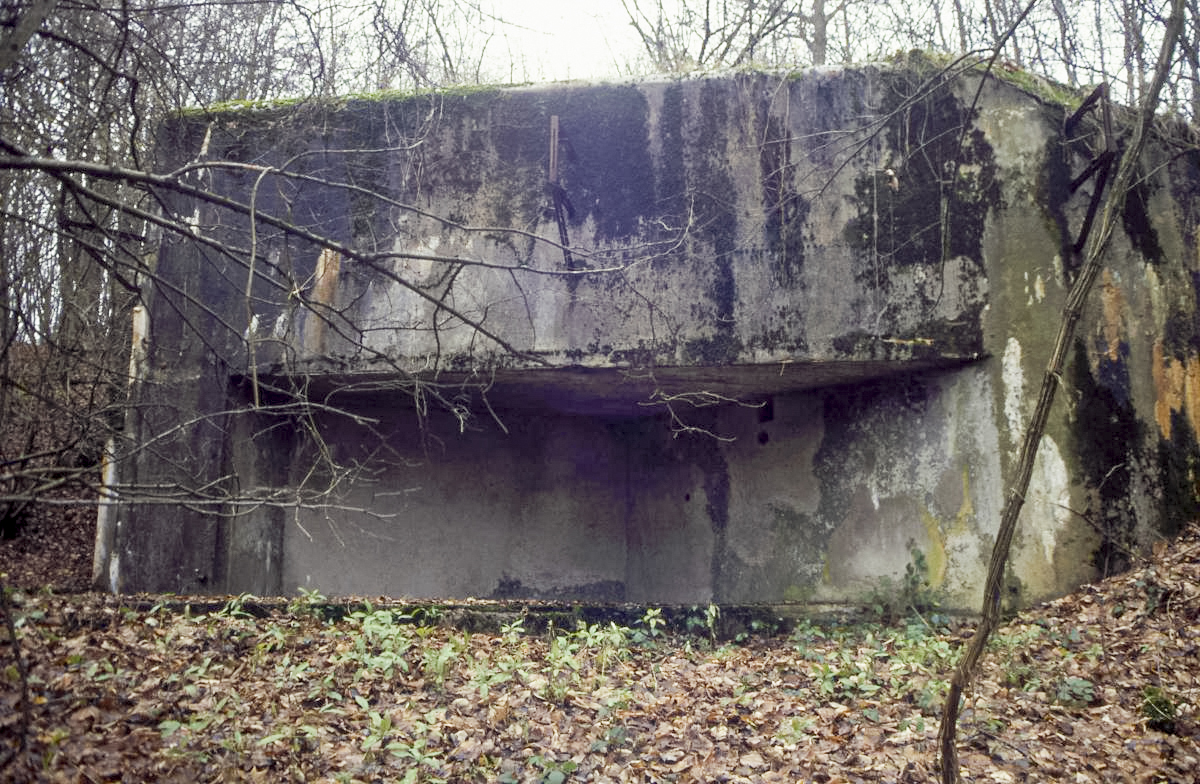 Ligne Maginot - CRUSNES OUEST - C24 - (Casemate d'infanterie - Simple) - En 1992 - Valentin Hemmert