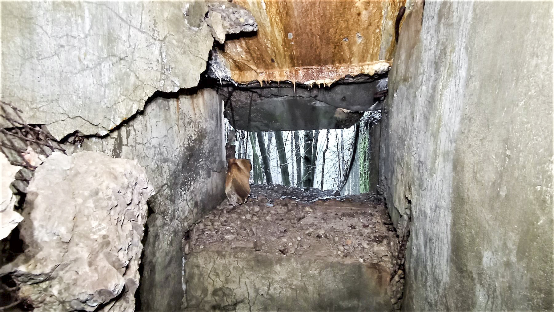 Ligne Maginot - HOCHWALD C6 - (Casemate d'infanterie - double) - créneau du projecteur - Baptiste GAUDIN