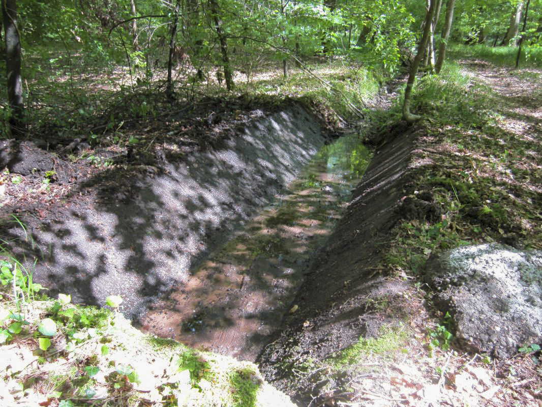 Ligne Maginot - SOUFFLENHEIM (II / 23° RIF) - (Abri) - Cunette d'évacuation - gregfuchs