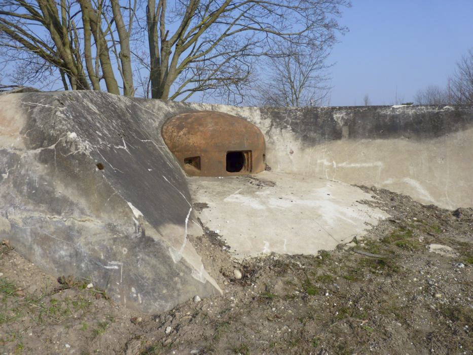 Ligne Maginot - AUENHEIM NORD - (Casemate d'infanterie) - Cloche pour jumelage de mitrailleuses - Les Gardiens du Rhin