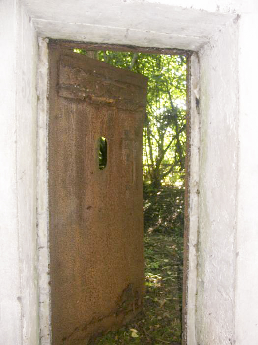 Ligne Maginot - FINNHAAG 2 (Blockhaus pour arme infanterie) - L'entrée, vue de l'intérieur - Pascal LAMBERT