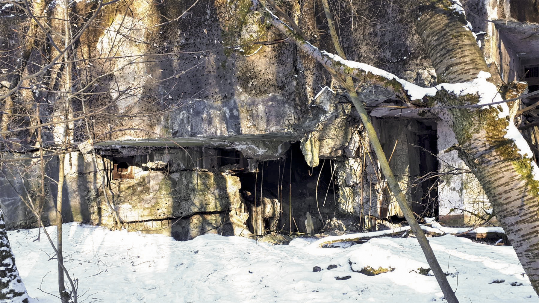 Ligne Maginot - HOCHWALD C1 - (Casemate d'infanterie) - Façade de la chambre de tir - Gregory Fuchs