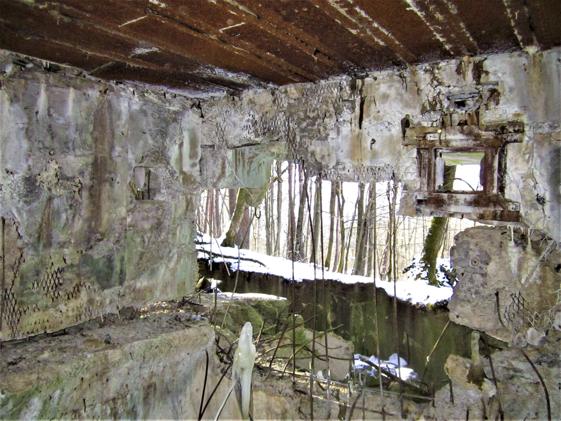 Ligne Maginot - HOCHWALD C1 - (Casemate d'infanterie) - Chambre de tir - Gregory Fuchs