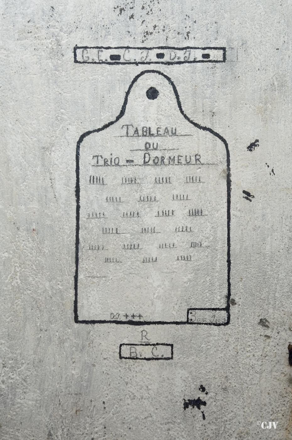 Ligne Maginot - LATIREMONT - A3 - (Ouvrage d'artillerie) - Bloc 5
Dessin - Lia VERMEULEN