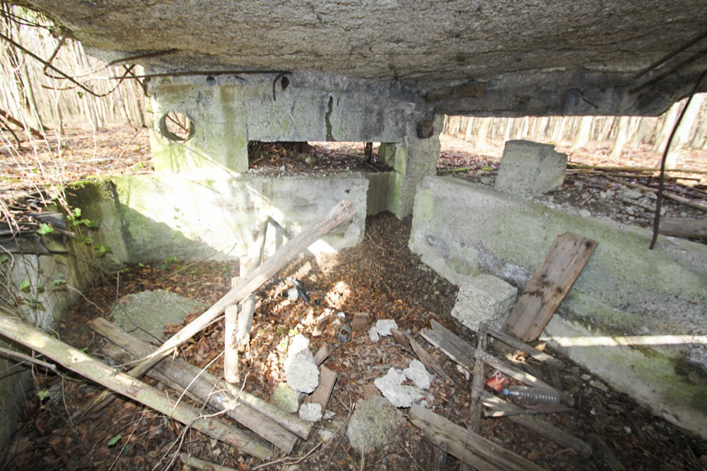 Ligne Maginot - Blockhaus de RAMELSHAUSEN 6 - Vue intérieure - Les Gardiens du Rhin