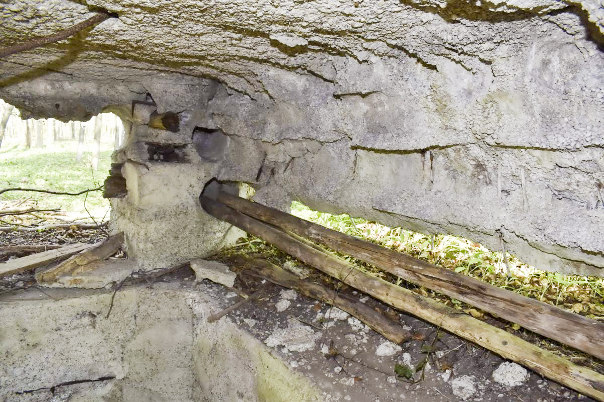 Ligne Maginot - Blockhaus de Ramelshausen 6 - Vue intérieure - D. Froehly