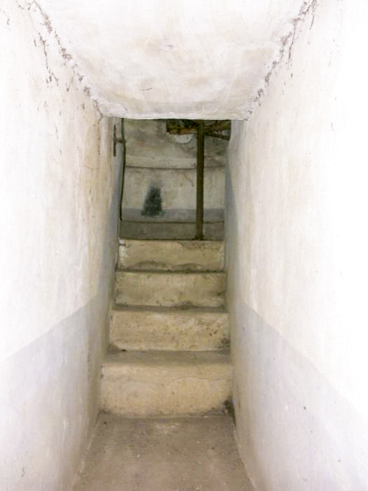 Ligne Maginot - RINKEL'S KUPP (Blockhaus pour arme infanterie) - Escalier donnant accès à la coupole - Pascal LAMBERT