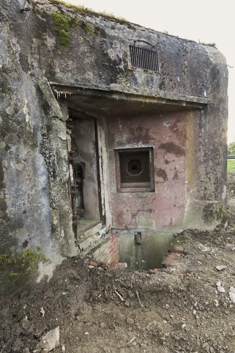 Ligne Maginot - 15/3 - MUEHLRHEIN (Casemate d'infanterie - double) - L'entrée - GRAMI