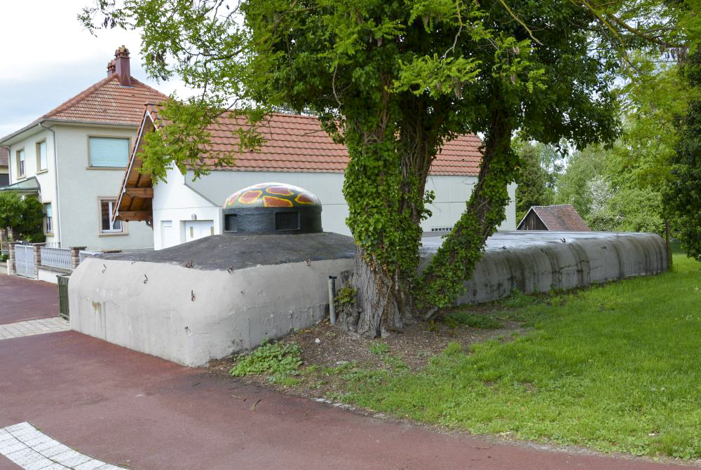 Ligne Maginot - ANCIENNE REDOUTE - (Abri) - Vue d'ensemble depuis le coté ennnemi - Pascal LAMBERT