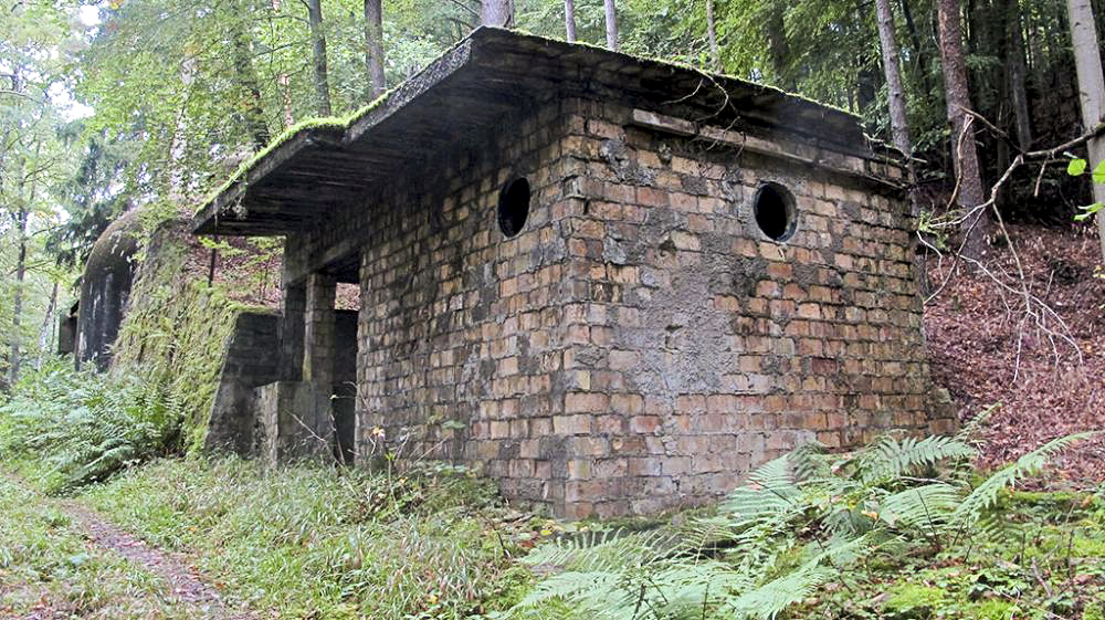 Ligne Maginot - KINDELBERG (Abri) - Un bâtiment a usage de cuisine a coté du coffre Est de l'abri CORF - STRECKER Jürgen