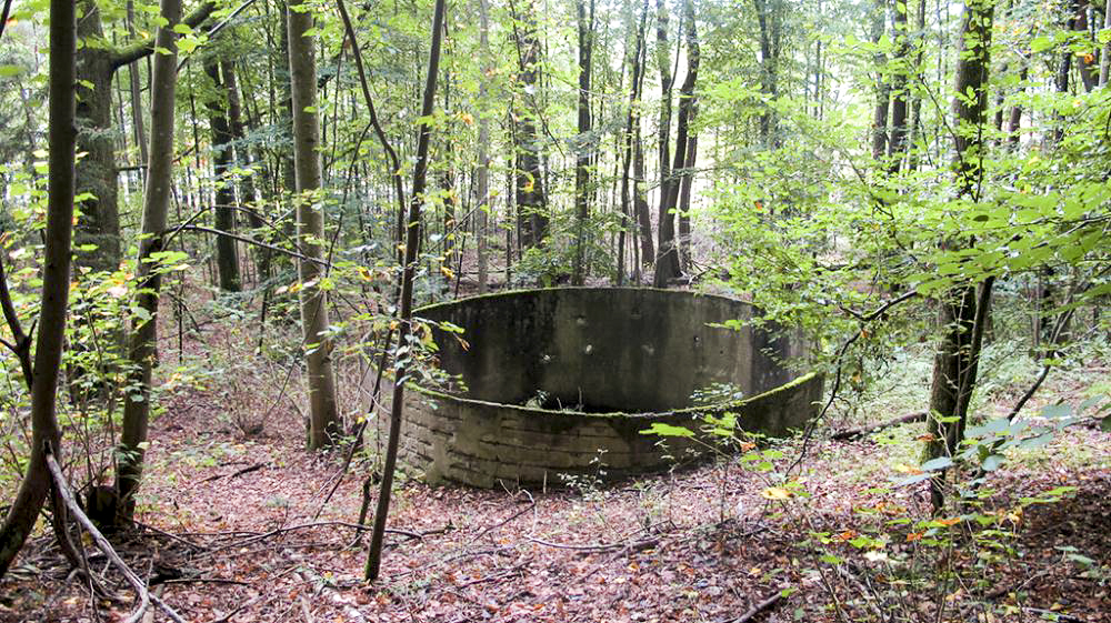 Ligne Maginot - KINDELBERG (QUARTIER CAMP - III/37° RIF) - (Abri) - A proximité 
Un réservoir à eau, probablement utilisé lors de la construction de l'abri - STRECKER Jürgen