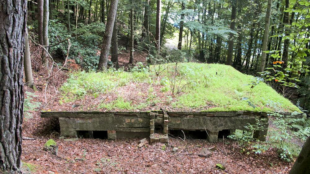 Ligne Maginot - KINDELBERG (Abri) - Un bâtiment a usage de cuisine a coté du coffre Est de l'abri CORF - STRECKER Jürgen