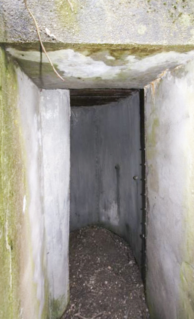Ligne Maginot - BANGWOG NORD - (Blockhaus pour arme infanterie) - L'entrée - Les Gardiens du Rhin