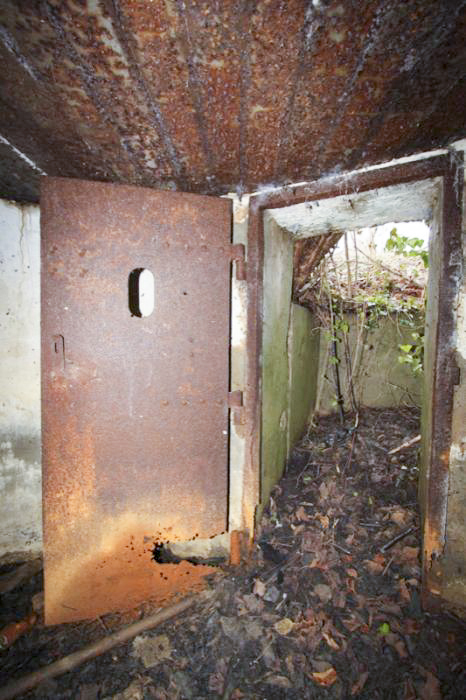 Ligne Maginot - BARRWALD Centre (Blockhaus pour arme infanterie) - Porte blindée - Les Gardiens du Rhin