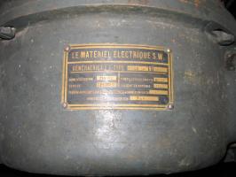 Ligne Maginot - BUCHHOLZBERG (I / 79° RIF) - (Abri) - Plaque de la génératrice
Visite fin 90 avec la BA901