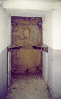 Ligne Maginot - BUCHHOLZBERG (I / 79° RIF) - (Abri) - Porte blindée extérieure Ouest avec ses barres de renfort
Visite fin 90 avec la BA901
