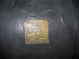 Ligne Maginot - BUCHHOLZBERG (I / 79° RIF) - (Abri) - Plaque moteur du ventilateur air pur
Visite fin 90 avec la BA901