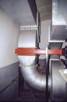 Ligne Maginot - BUCHHOLZBERG (I / 79° RIF) - (Abri) - Vanne air gazé permettant de couper l'alimentation en air pur et de passer par les filtres
Ouverte en régime air pur. Fermé en régime air gazé
Visite fin 90 avec la BA901
