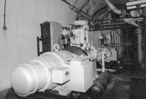 Ligne Maginot - CROUPE DU RESERVOIR - (Abri actif) - L'usine électrique
Groupe électrogène à moteur BAUDOUIN DB2