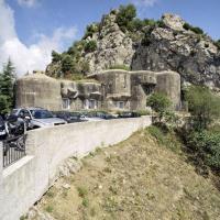Ligne Maginot - SAINTE AGNES (SAG) - EO9 - (Ouvrage d'artillerie) - Bloc 2
Vue générale extérieure du bloc 2 (sud), à gauche le poste observatoire avec cloche VDP.