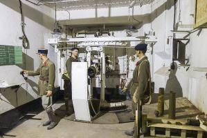 Ligne Maginot - SAINTE AGNES (SAG) - EO9 - (Ouvrage d'artillerie) - Bloc 2
Chambre de tir pour mortier de 75 modèle 31.