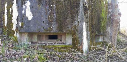 Ligne Maginot - WANTZENAU GARE - (PC) - Chambre de tir ouest, détail créneaux