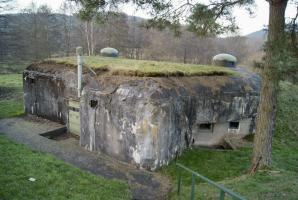 Ligne Maginot - DAMBACH NORD - NEUNHOFFEN SUD-EST - (Casemate d'infanterie - Double) - Vue d'ensemble