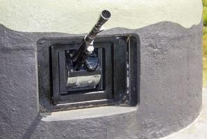 Ligne Maginot - DAMBACH NORD - NEUNHOFFEN SUD-EST - (Casemate d'infanterie - Double) - Cloche GFM type A équipée d'un FM 24/29