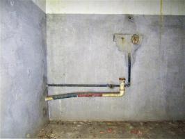 Ligne Maginot - HOFFEN - (Abri) - Chambre d'officiers n°39
Emplacement d'un lavabo