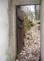 Ligne Maginot - MAIN DU PRINCE 1 - (Blockhaus pour canon) - Porte blindée extérieure de l'entrée du personnel